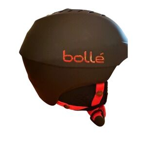 Bolle Ski Snowboard Helmet Hybrid Matte Black Size XL 59-61cm T60-A-1&helmet bag